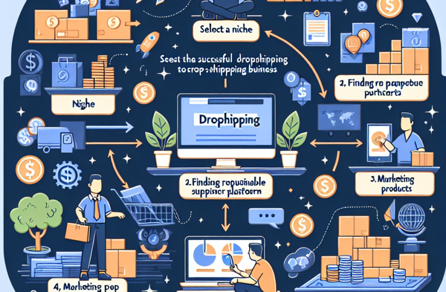 Cómo crear un negocio de dropshipping rentable y obtener ingresos pasivos