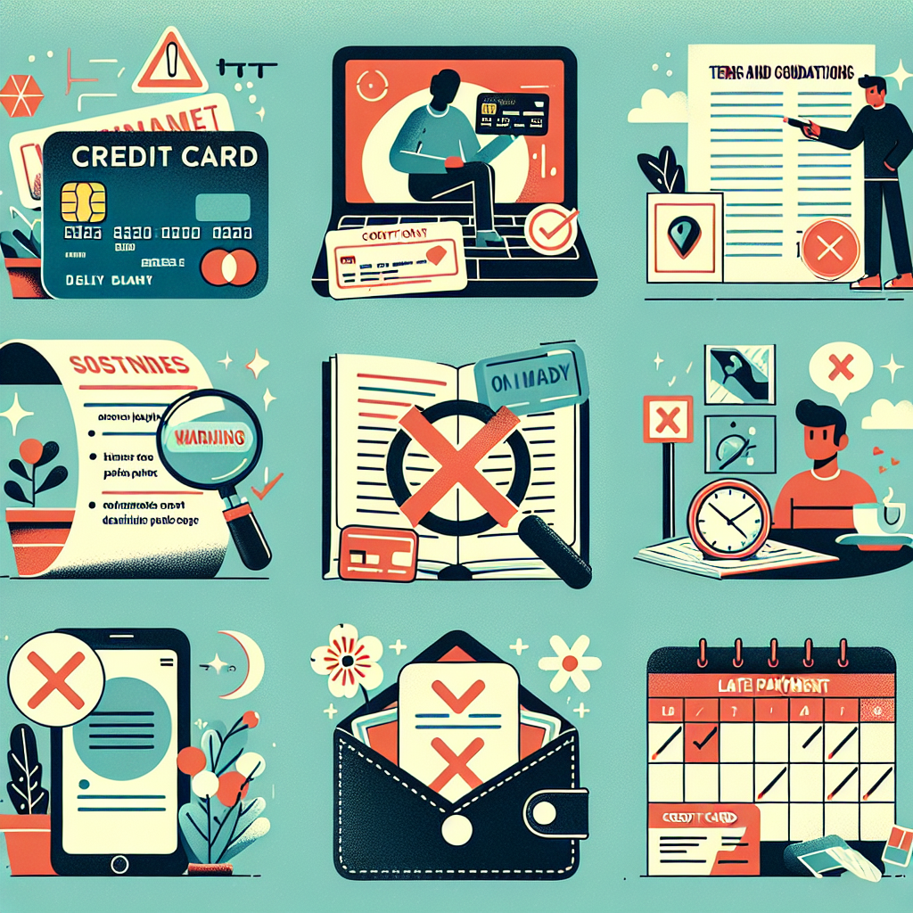 Errores comunes al usar tarjetas de crédito y cómo evitarlos
