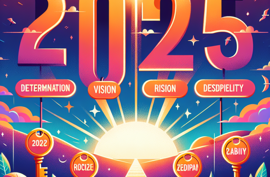 Mentalidad ganadora para 2025: 5 claves para lograr tus metas